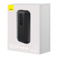 Power Bank Power Starter Jump Starter 10000mAh 12V (1000A / 500A) maitinimo bankas + krokodilo spaustukai juodi (CGNL020101)