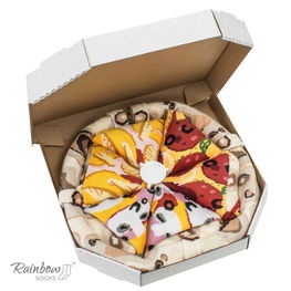 kojinės Pizza 4 poros Havajų Pepperoni Capricciosa