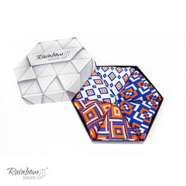 kojinės su geometriniais raštais iš 3 porų (BSB23613)