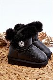 Sniego batai su kailiu juodi