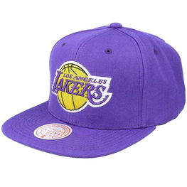 Mitchell &amp; Ness beisbolo kepurė NBA Los Angeles Lakers Top Spot Snapback Hwc Lakers HHSS3256-LALYYYPPPPPPPPURP