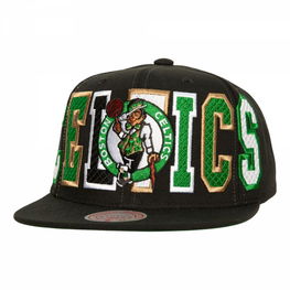 Mitchell &amp; Ness Varsity Bust Snapback Boston Celtics kepurė HHSS6461-BCEYYYPPPBLCK