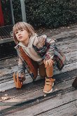 Vaikiški žygio batai Big Star rudi