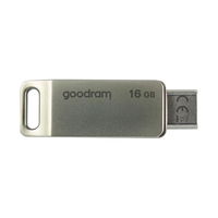 16 GB USB 3.2 Gen 1 USB / USB C OTG ODA3 Goodram atmintinė - sidabrinė
