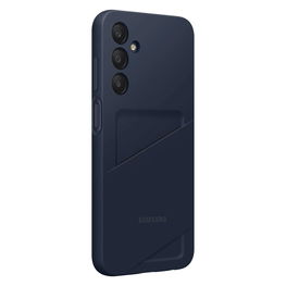 Samsung dėklas su kortelių lizdu EF-OA156TBEGWW su kortelių lizdu, skirtas Samsung Galaxy A15 / A15 5G - juodai mėlynas