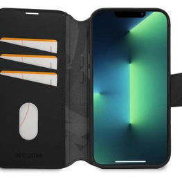 Decoded nuimama piniginė - apsauginis odinis dėklas iPhone 14 Pro , suderinamas su MagSafe (juoda)
