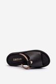 odiniai sandalai Zazoo 2896 Black