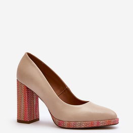 Bateliai ant kulno Laura Messi 2746 Smėlio spalvos (BSB29768)