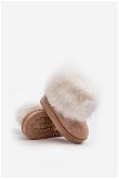 sniego batai su dirbtiniais kailiais Smėlio spalvos Nohie