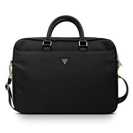 Guess Torba GUCB15NTMLBK 16 juoda / juoda Nailono trikampis su logotipu (HRT65706)