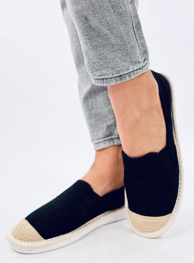 Moteriškos espadrilės ALBA BLACK