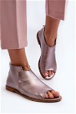 Moteriški odiniai sandalai Laura Messi 2443 Pink Gold