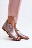 Moteriški odiniai sandalai Laura Messi 2443 Pink Gold