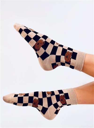 Moteriškos kojinės su meškiukais DEALNO MULTI-5