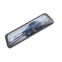 DVR911 automobilinis vaizdo registratorius veidrodėlyje Full HD G-sensor su atbulinės eigos kamera - pilkas