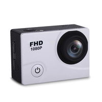 DV2400 Full HD Wi-Fi 12Mpx sporto kamera, plačiakampė, atspari vandeniui + priedai - balta