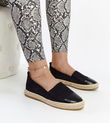 Juodos espadrilės