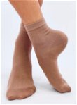 Lygios moteriškos kojinės MURRAL CAMEL