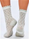 Moteriškos ažūrinės kojinės GLADD MINT