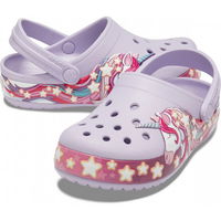Crocs FunLab Unicorn Band Cg Jr šlepetės 206270 530 (SW581041)