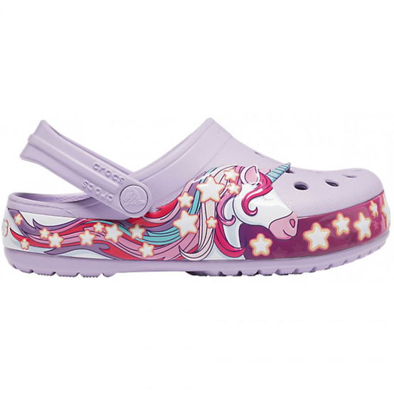 Crocs FunLab Unicorn Band Cg Jr šlepetės 206270 530 (SW581041)