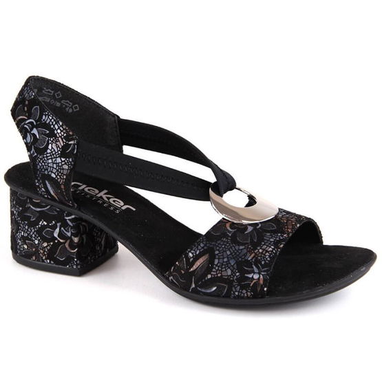 Patogūs Rieker W RKR679 juodi sandalai (SW1094224)