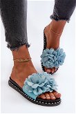 Moteriški sandalai su gėlėmis Juodi Cellanen