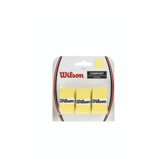 Wilson Pro Overgrip 3 vnt. geltonos spalvos