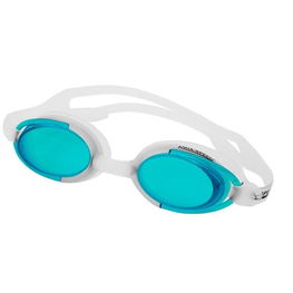Aqua-Speed Malibu plaukimo akiniai baltos ir žalios spalvos