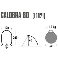 High Peak Calobra 80 paplūdimio palapinė 10021
