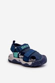 Berniukų sandalai su velcro Big Star NN374236 Navy