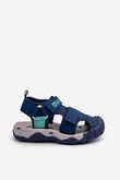 Berniukų sandalai su velcro Big Star NN374236 Navy