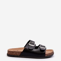 Moteriški sandalai su sagtimis Black Oliena (BSB30656)