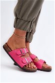 Moteriški sandalai su sagtimis Fuchsia Oliena