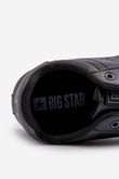 Žemi vyriški sportbačiai Eco Leather Big Star NN174284 Black