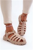 Moteriški putų sandalai Roman Smėlio spalvos Gasaria