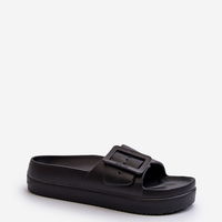 Moteriški putų platformos sandalai su sagtimi Big Star NN274A662 Black (BSB30935)