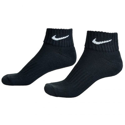 Skarpetės Nike Value Cotton Quarter 3pary SX4926 001