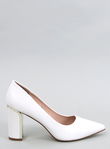 Stiletto bateliai LAURENTS WHITE