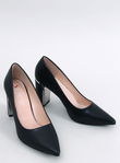 Stiletto bateliai LAURENTS BLACK