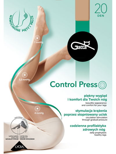 Pėdkelnės Control Press 20 dienų