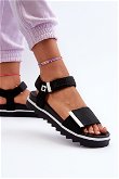 Moteriški platforminiai sandalai Big Star NN274778 Black