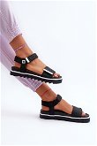 Moteriški platforminiai sandalai Big Star NN274778 Black