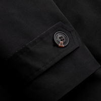 Elegantiškas SLIM FIT vyriškas paltas su diržu juodas