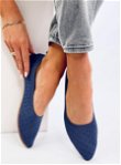Migdolinės kojinės balerinos BALART BLUE