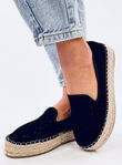 RIGOIS BLACK ažūrinės espadrilės