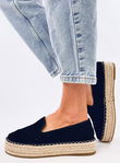 RIGOIS BLACK ažūrinės espadrilės