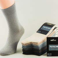 KLASIKINĖS KOJINĖS SU ELASTANU (WGA190760)