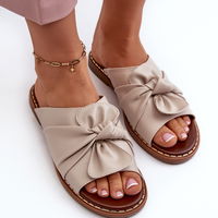 Women's Flat Sandals in Smėlio spalvos Nelvira (BSB31466)