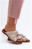 Womens Flat Sandals in Smėlio spalvos Nelvira